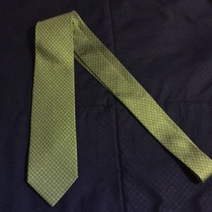 Salvatore Ferragamo green tie